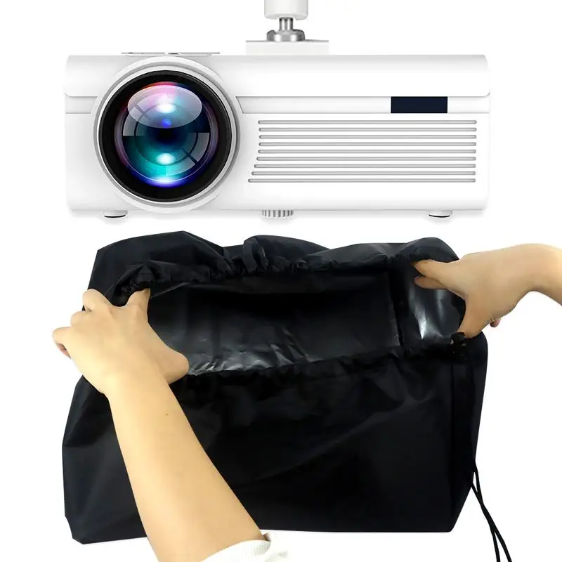 1/2/3PCS Waterproof Dust-Proof Projector Cover For Ceiling Indoor Outdoor Home Video Projector Protective Dust Cover