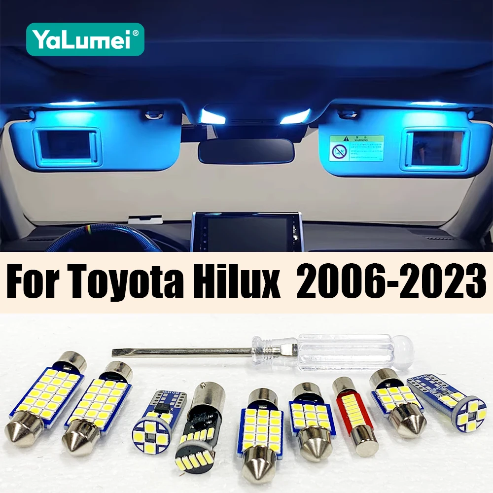 

Для Toyota Hilux 2006-2023: Светодиодные лампы для салона и багажника, аксессуары