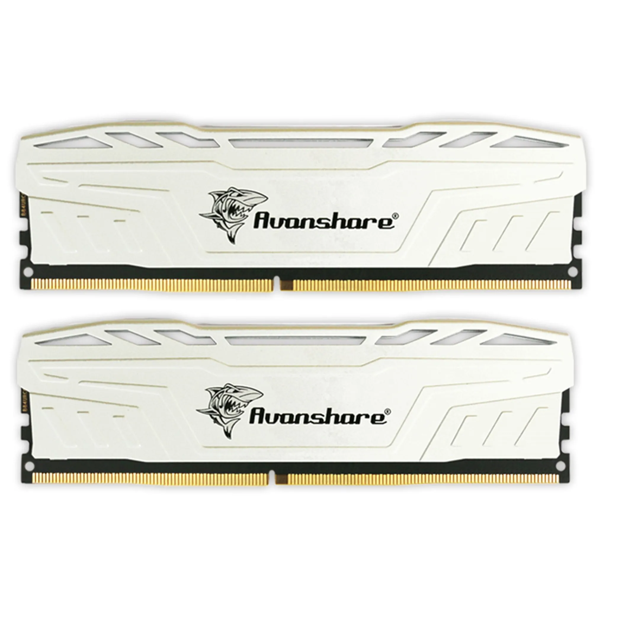 Imagem -02 - Avanshare Nova Memoria Ram Ddr4 32gb16gb 8gb 3200mhz 2666mhz 2400mhz pc Dissipador de Calor Memória Dimm Ram para Intel Amd Todas as Placas-mãe