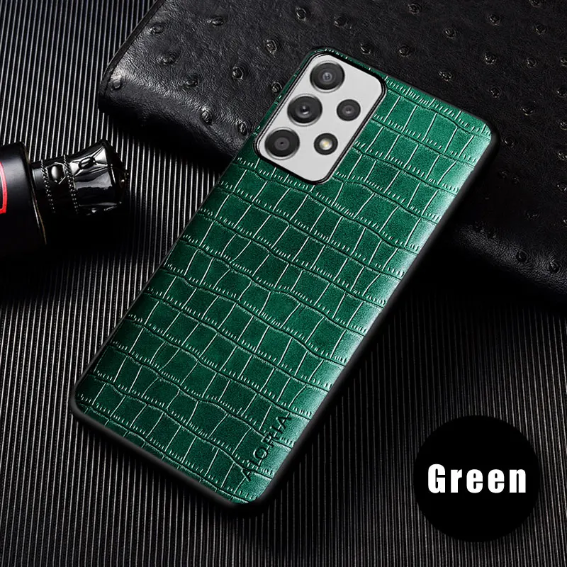 Luxury Crocodile PU Leather Case For Samsung Galaxy A72 A52 A42 A32 A22 Cover for Samsung Galaxy A23 A33 A53 A73 Slim Fit Case
