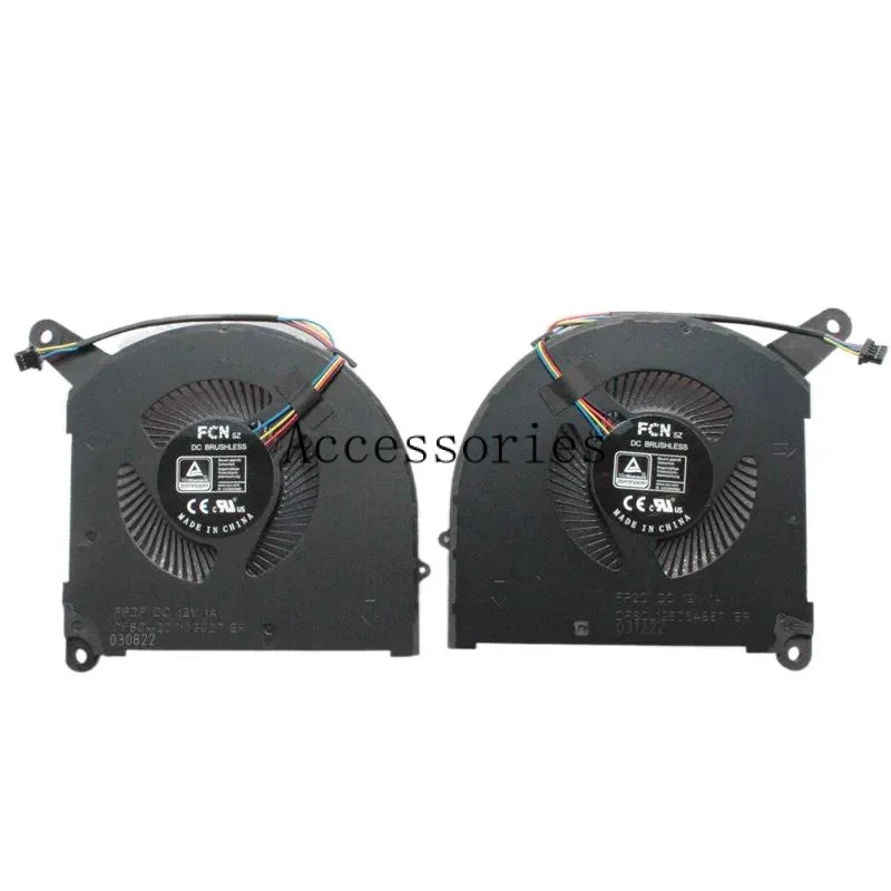 New Original Laptop CPU Cooling Fan For GIGABYTE AERO 16 YE5 RP86YE5 RP87YE 17 XE5 FP2F DFSCM227163927 FP2D DFSCL12E064867 12V