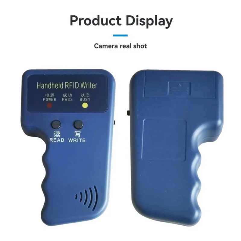 N93R 125Khz Card Reader Writer For ID HID And AWID Handheld RFID Copier With 3 T5577 Key Fobs