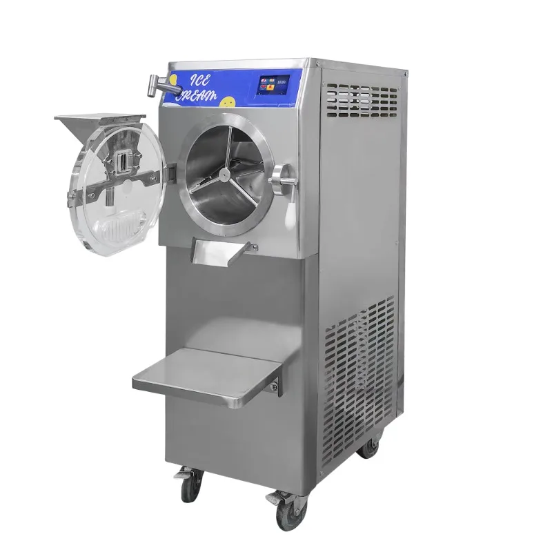 Máquina de helado comercial profesional automática de yogur, leche, chocolate y helado suave 12L 48L/h