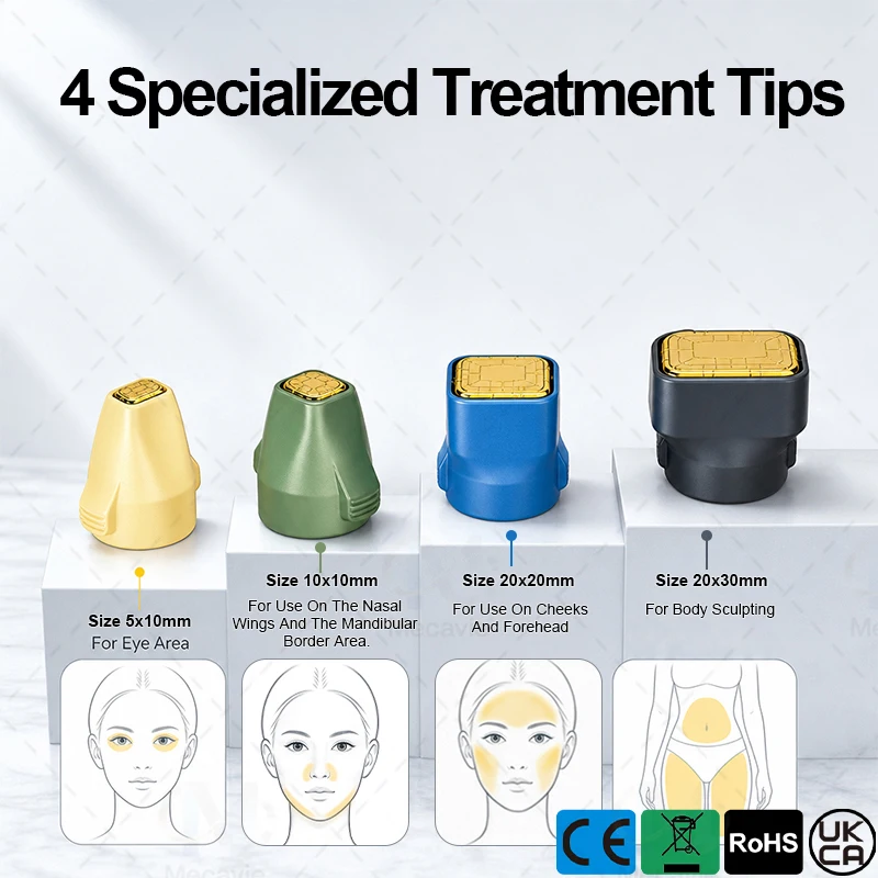 Ultimate Comfort Dual-Frequency Layered Heating RF Anti-Aging Machine SMAS Lifting Epidermis Dermis Renewal Face Tightening Body