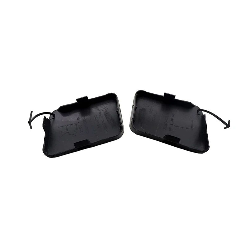 2Pcs Left Right Front Bumper Tow Hook Cover Cap For Toyota RAV4 2006 2007 2008 53285-42930 53286-42931