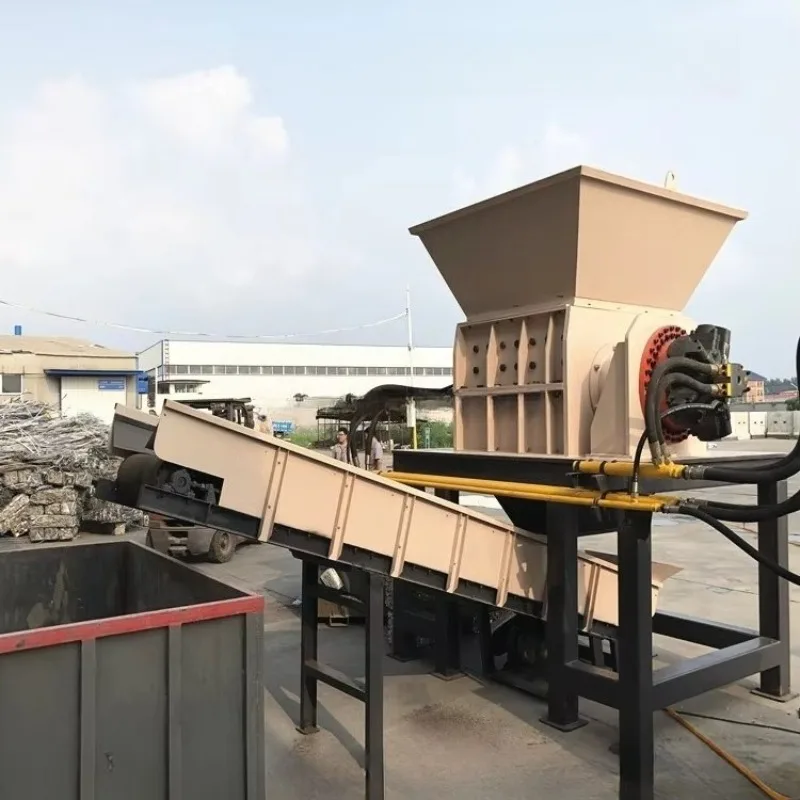 Multi Voltage Industrial Shredder Wide Voltage Adaptation Crusher Different Area Power Supply Available Shredder