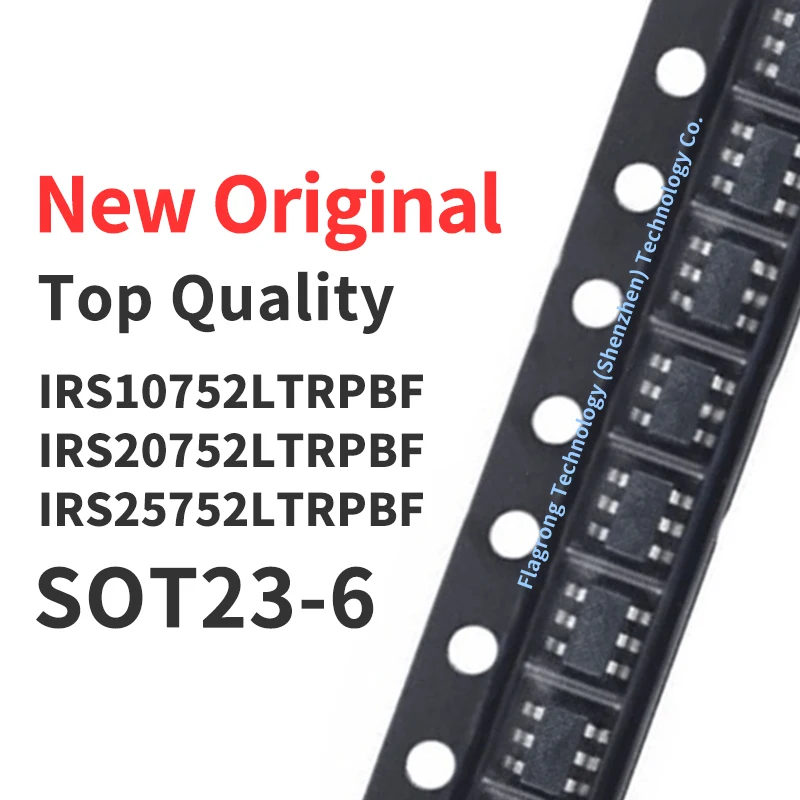 

10 Pieces IRS10752LTRPBF IRS20752LTRPBF IRS25752LTRPBF SOT23-6 Chip IC New Original