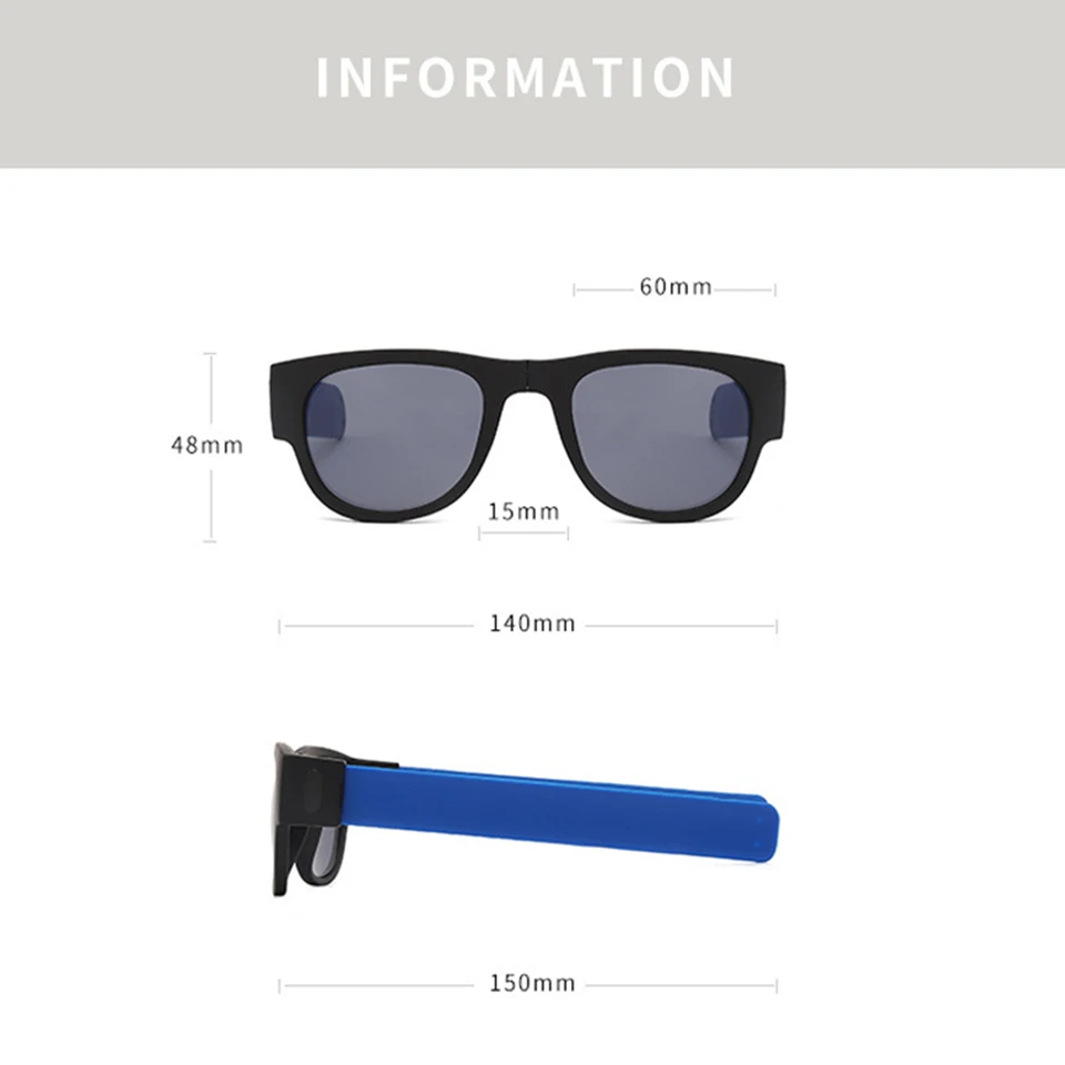 IENJOY Customizable Foldable Sunglasses Polarized Sunglasses for Men Sports Glasses Driving Cycling Sunglasses
