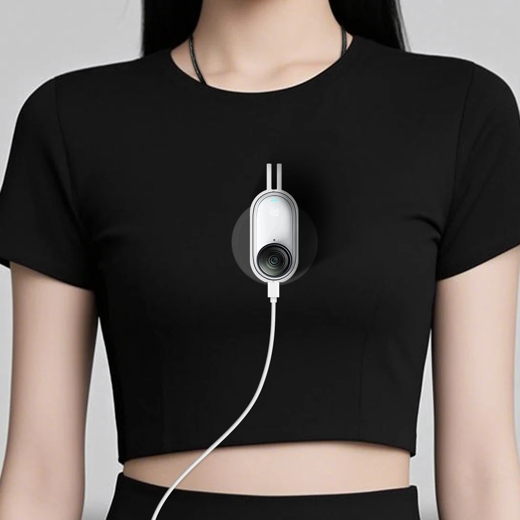 Вертикальный горизонтальный магнитный адаптер, крепление для зарядки через USB для Insta360 Go 3/3S, пластиковая защитная рамка, клетка, кронштейн для экшн-камеры