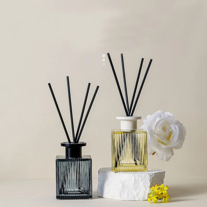 200ML No Fire Aromatherapy Sets,Hotel Fragrance Reed Diffusers Gift Box Set Household Accessories Aromatherapy Essential Oil