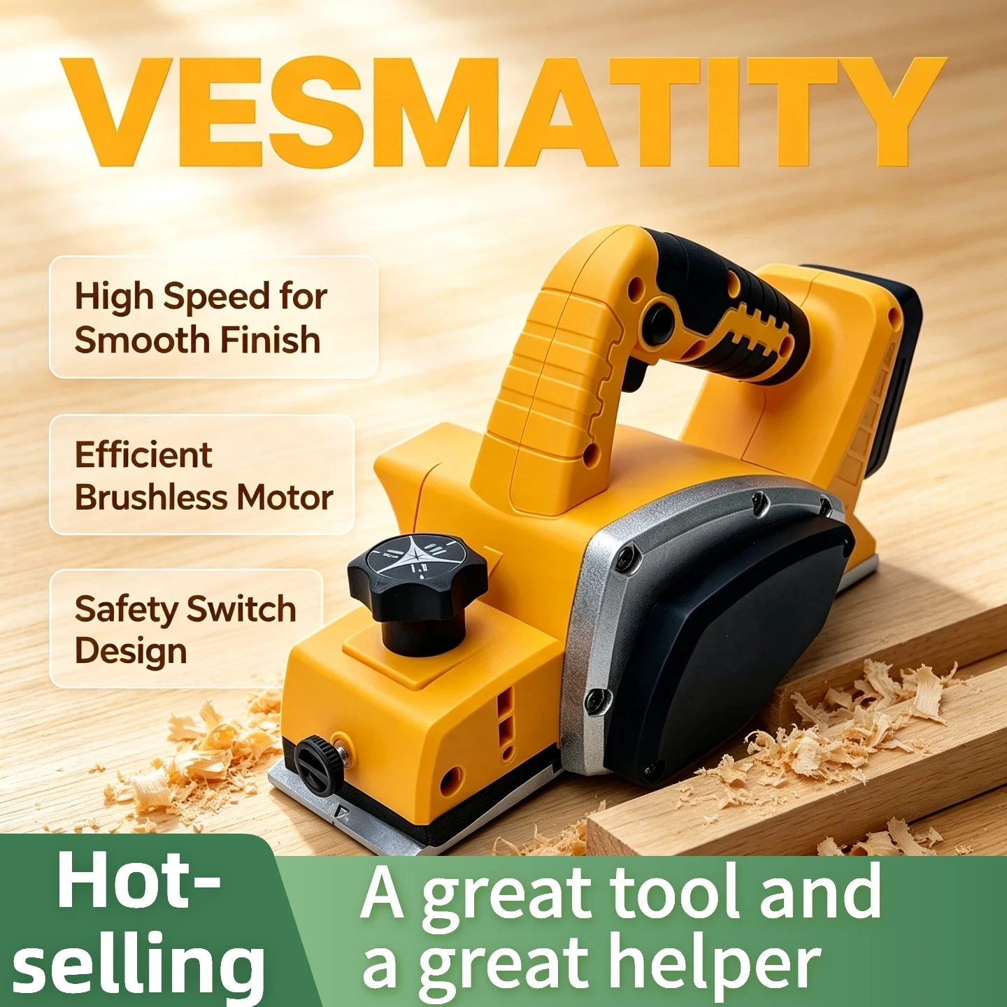 15000RPM Brushless Cordless Planer Router Trimmer Woodworking Power Tool for Dewalt 20V Battery Carpenter DIY Home Use