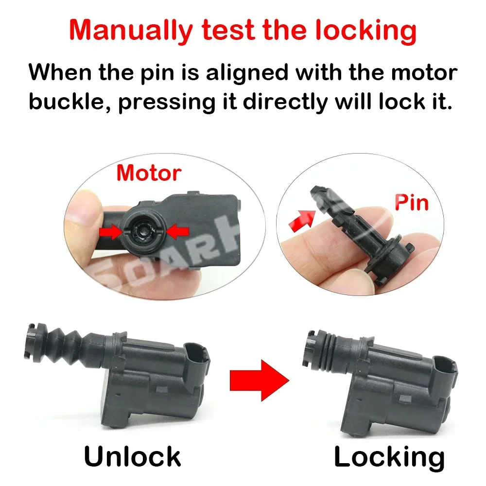 Fuel Filler Flap Lock Actuator Oil Tank Cap Latch Motor For Maserati Ghibli 2014-2024 Quattroporte 2013-2021 Levante 2017-2024