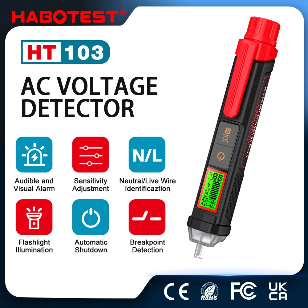 

Бесконтактный детектор напряжения SNAKOL HT103