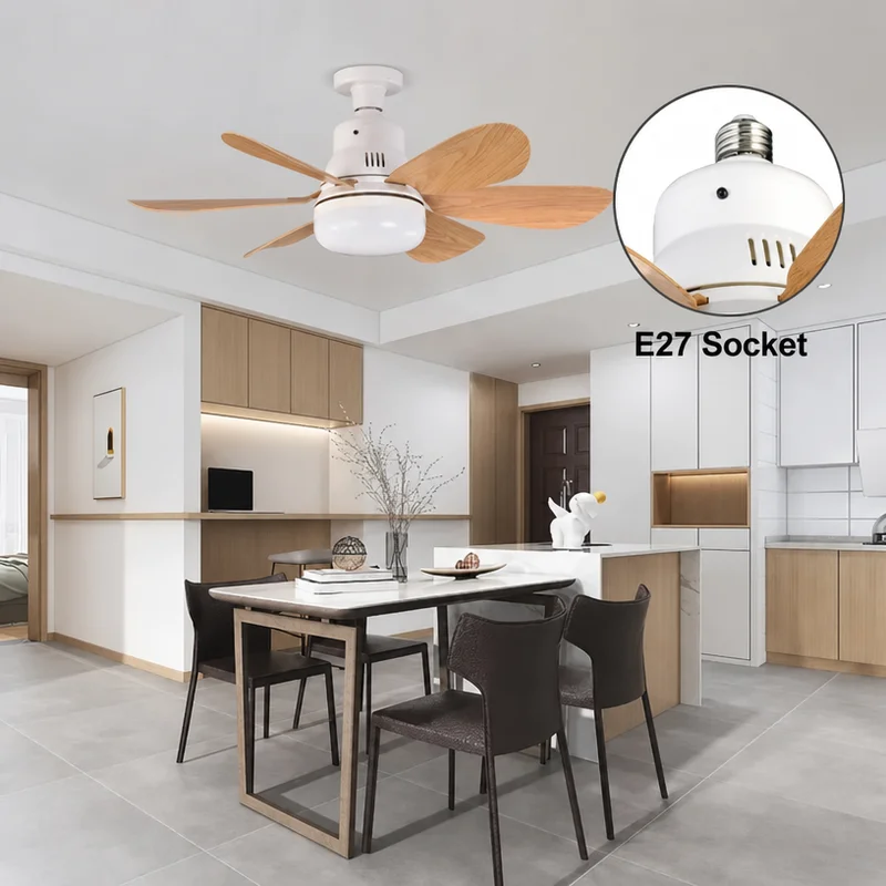 Smart Ceiling Fan - Ventilador de Teto E27 2 em
