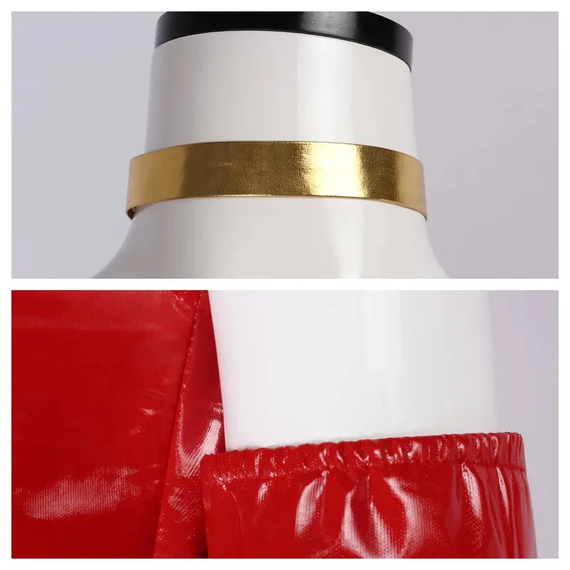 Japanisches Anime-Bulma-Leder-Cosplay-Kleid für Damen für Anime-Ausstellungskostüm-Set