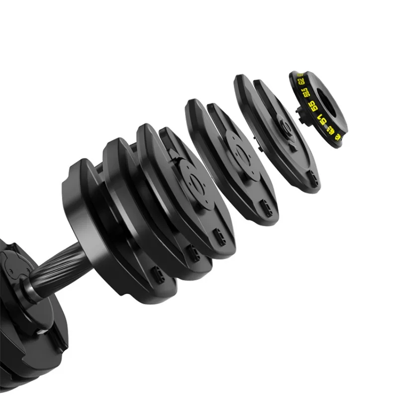 28kg Indoor Fitness Strong Adjustable Friendly Gym Adjustable Dumbbells Professional Home Training Equipment Hot Pick