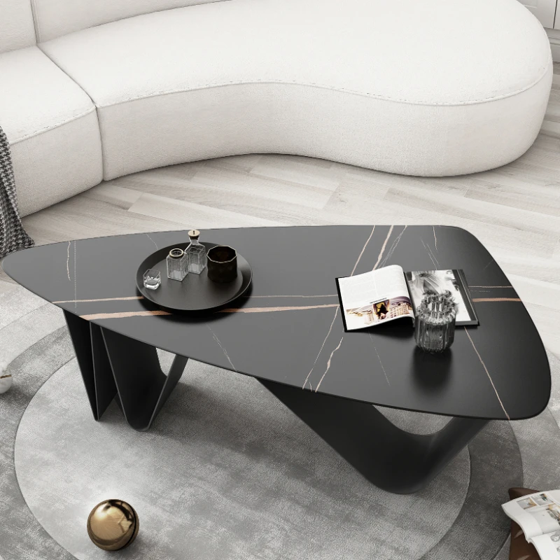 Living Room Luxury Coffee Table Trau Nordic Black Mesa Lateral Mobile Coffee Table Modern Apartamento Couchtisch Furniture