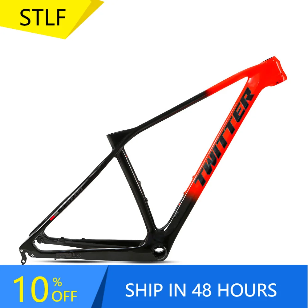

STLF Chinese Factory Wholesale T900 Hidden Cables 29er Carbon Fiber Mountain Bike Frame Bicycle Parts QR Mtb Frame for Sale