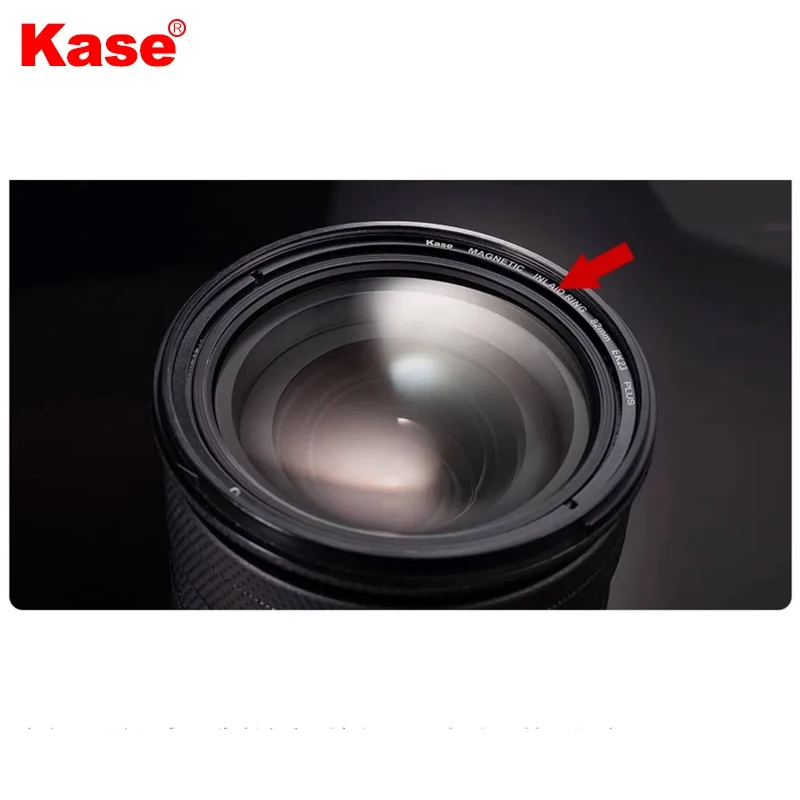 

Магнитное инкрустированное адаптерное кольцо Kase KW Revolution 49 52 58 62 67 72 77 82 95 112 мм