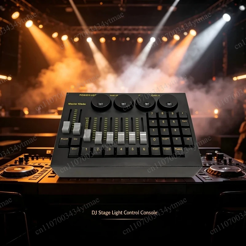 Mini MA Command Fader Wing Stage Lighting Controller DMX Console For DJ Disco Moving Head Stage Effect Light Control