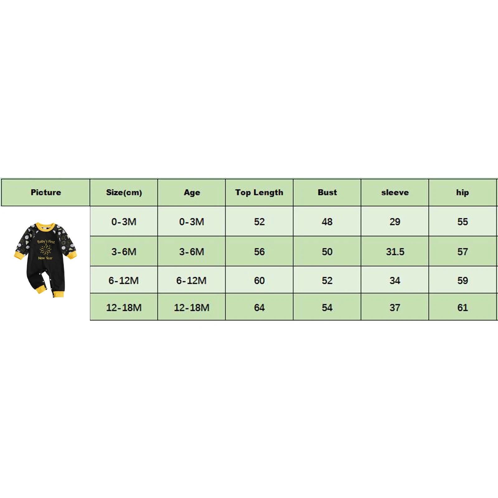 2026 السنة الجديدة الطفل ليلة رأس السنة رومبير فضفاضة تناسب الألعاب النارية إلكتروني نمط طاقم الرقبة طويلة الأكمام الوليد بذلة #4