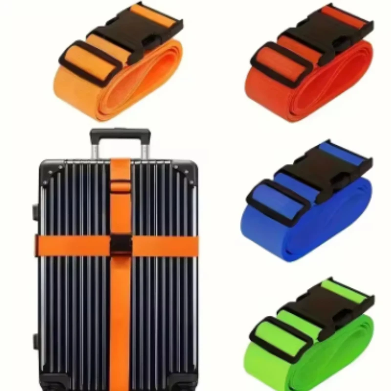 

2 Piece Luggage Strap for Suitcases Bundling Packing Belt Suitcase Easily Identified Travel Belts Bag Accessories Bag Handle