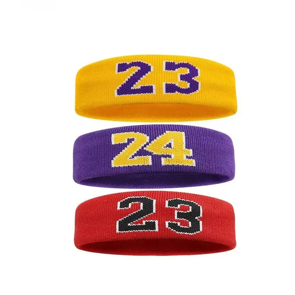 عصابة رأس كرة سلة ماصة للعرق من القطن المرن للجري، صديقة للبشرة، حزام مضاد للتعرق قابل للتنفس للبالغين/ #4