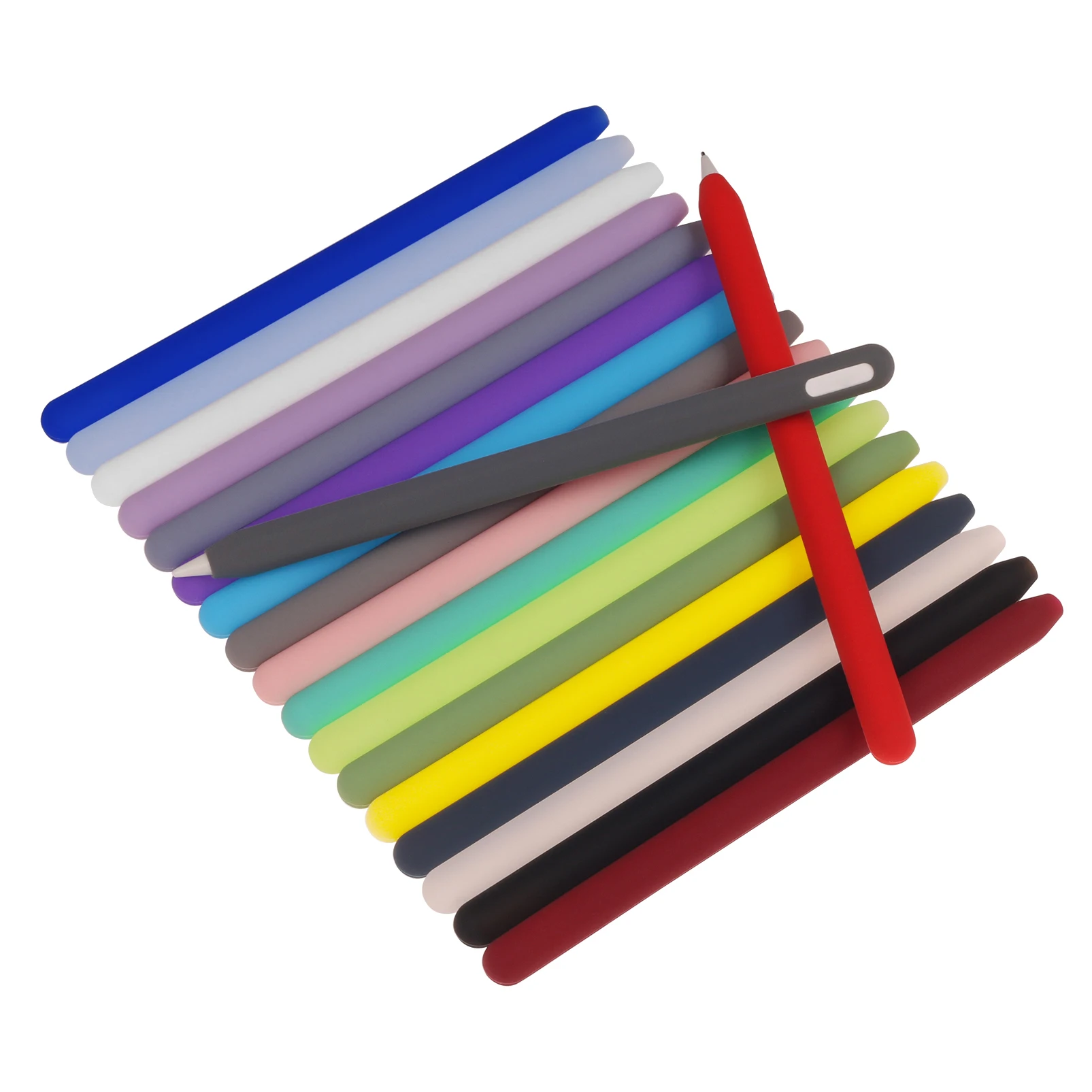 Silicone case for Apple Pencil 2, skin-like touch, extends lifespan