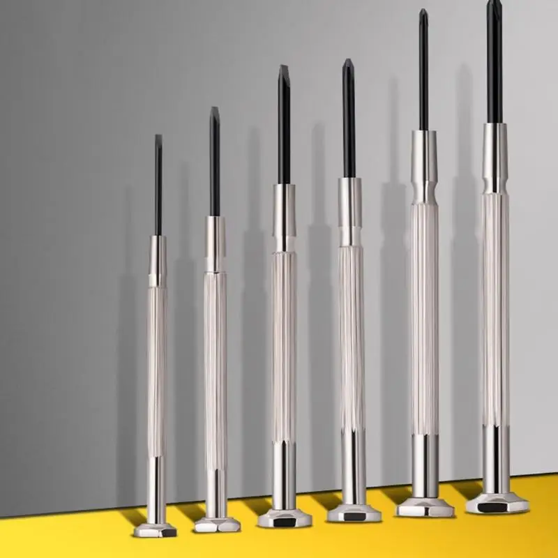 For Repairing Computer Eyeglass Phone Watch 6Pcs Precisions Screwdriver Set Small Screwdriver Set Hand Tool