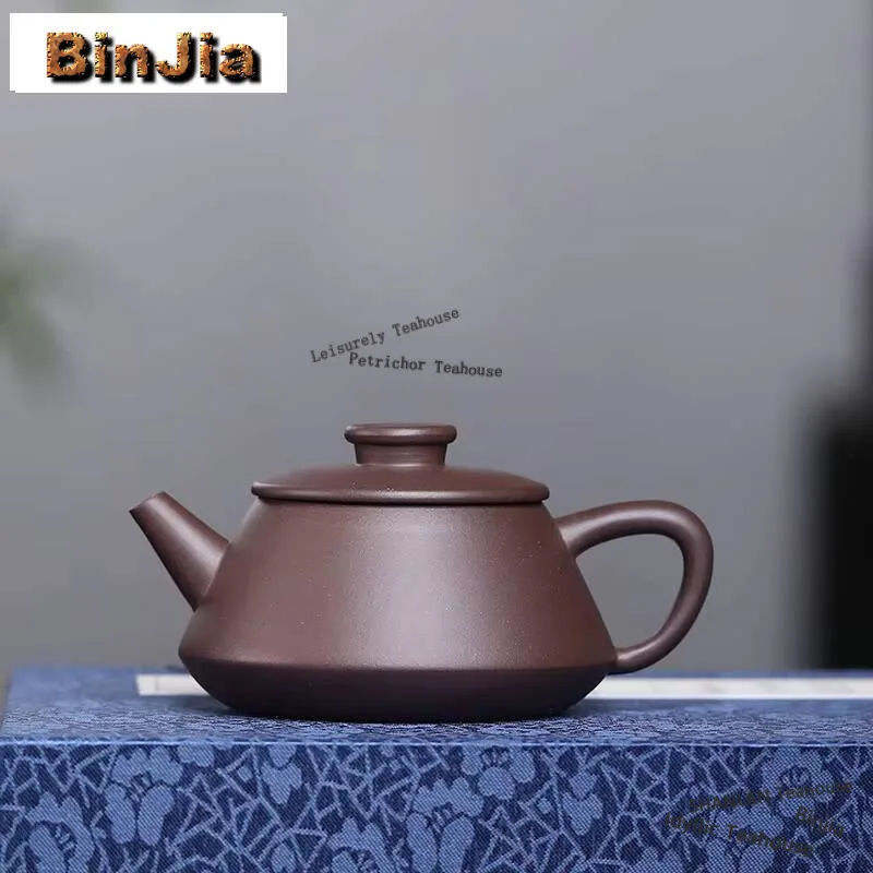 

Чайники из сиреневой глины в стиле ретро, 170 мл