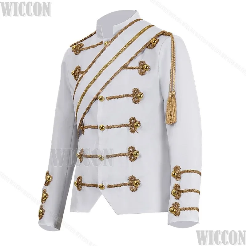 

COSda@Vintage European Court-Style Nightclub DJ Gold-plated Party Performance Outfit Women Man Cosplay Carnival Festival Customi