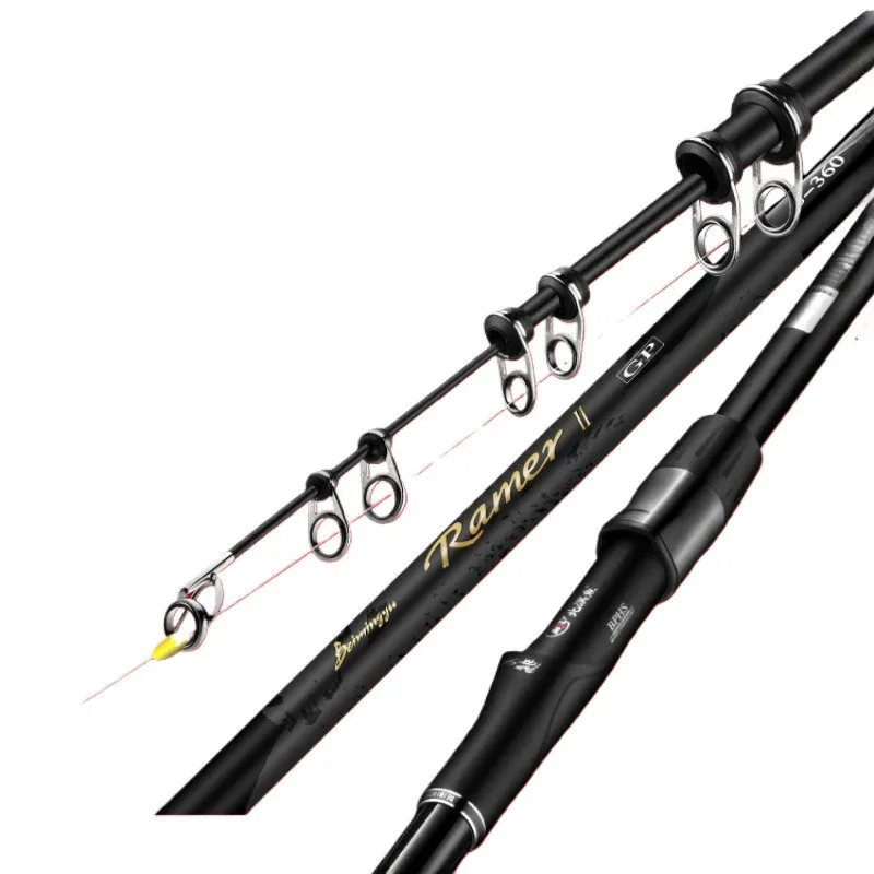 

Rock Fishing Rod 40T High Carbon Ultra Hard Ultra Light Sea Fishing Rod Sliding Float Large Guide Ring Large Object Reel Seat