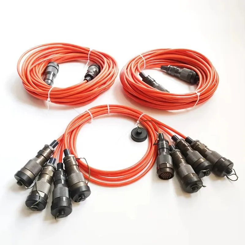 

12 Ch annels Seismic Cable, Extension Cable 100m with NK27 Female Connector 27 Core on Both End