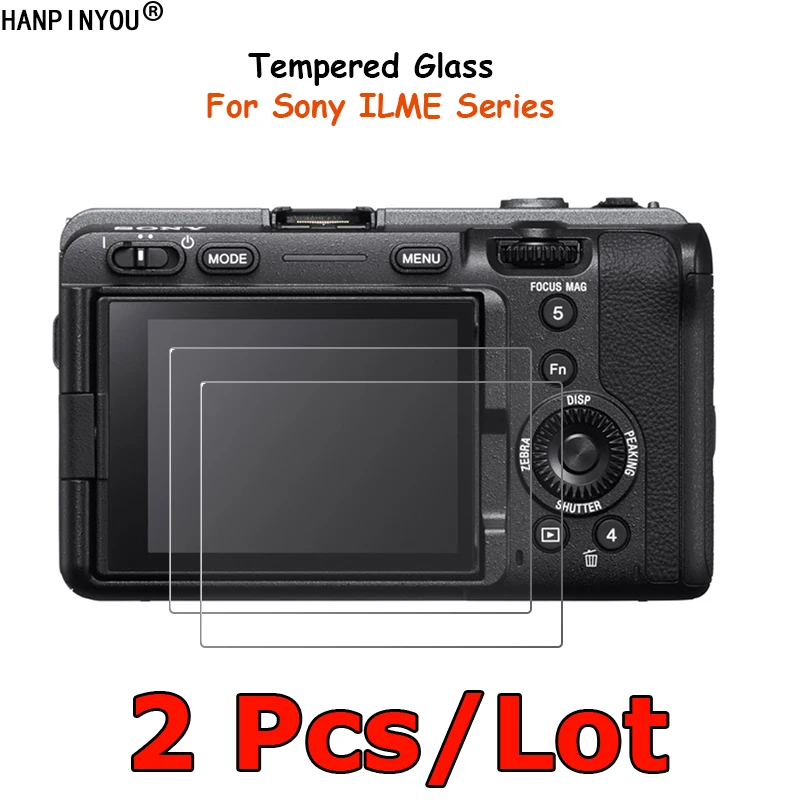 2 Pcs/Lot For Sony ILME-FX3 FX6 FX30 FX30B Anti-Scratch Tempered Glass Camera Screen Protector Film Guard