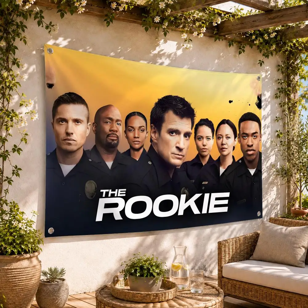 The Rookie Tv Popular Flags Flag Soft skin-friendly Durable Tapestry Outdoor party Home living room bedroom Decoration