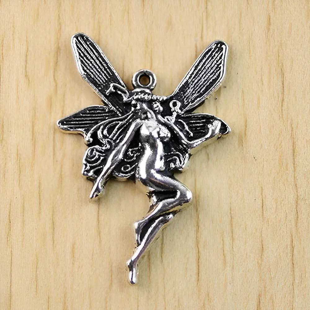 

10pcs 44*26mm Alloy Charm angel Pendant H0958