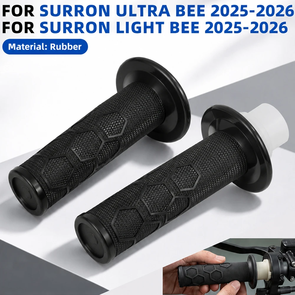 Motorrad Anti-Rutsch Lenkergriffe für Surron Ultra Bee Light Bee 2025-2026 Elektro Offroad Dirt Bike E-Bike Gummiteile – Detail 1
