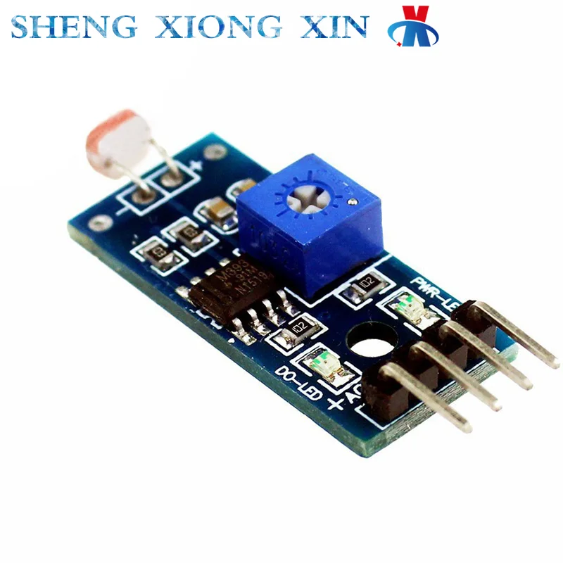 Módulo Sensor Fotossensível, Detecção De Luz, Diodo Resistor, 4 Pin, 10Pcs por Lote