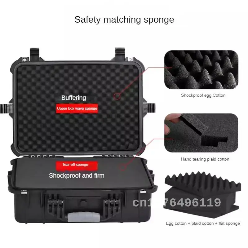 10PCS Shock Absorbing Wave Sponge Lining High Density Sound Insulation Cushioning Filled Toolbox Foam Customized Size 30x20cm