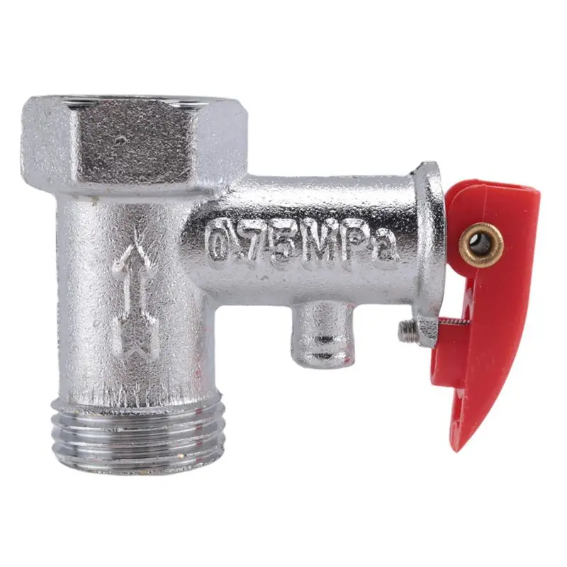 A84G-3Pcs 1 / 2 PT Socket Electric Water Boiler Safety Valve