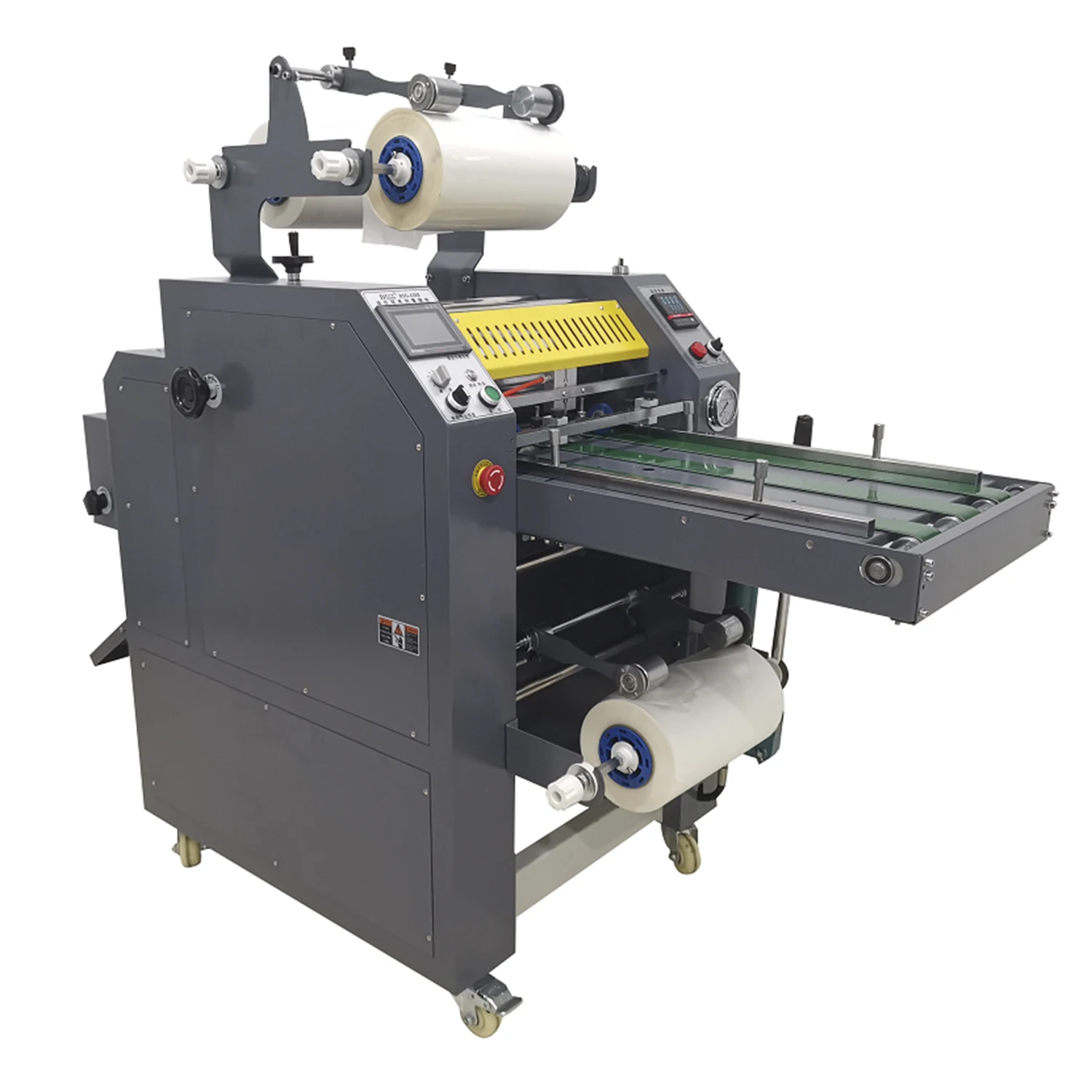 Manual Feeding Auto Cutting Roll To Roll Laminating Machine 390mm A3 Size Label Sticker Paper Laminator
