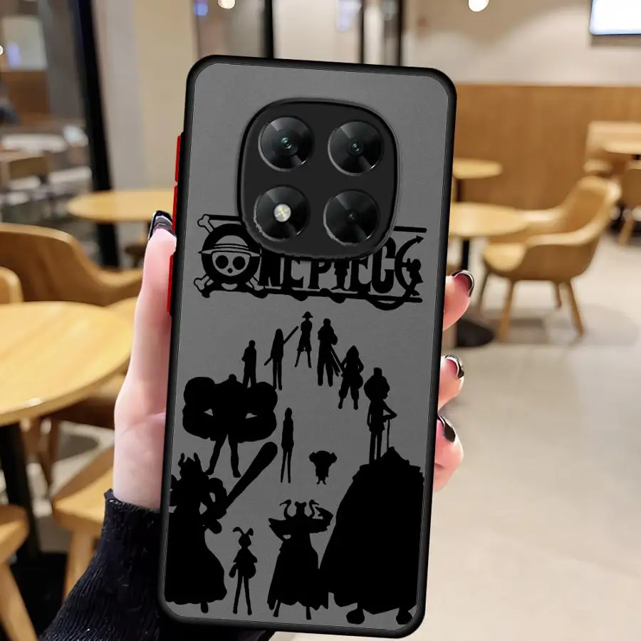 حافظة لهاتف Xiaomi Redmi K40 Pro 13C 14C 10 A1 A2 Plus A4 9 12C غطاء هاتف خلفي أنيمي قطعة واحدة