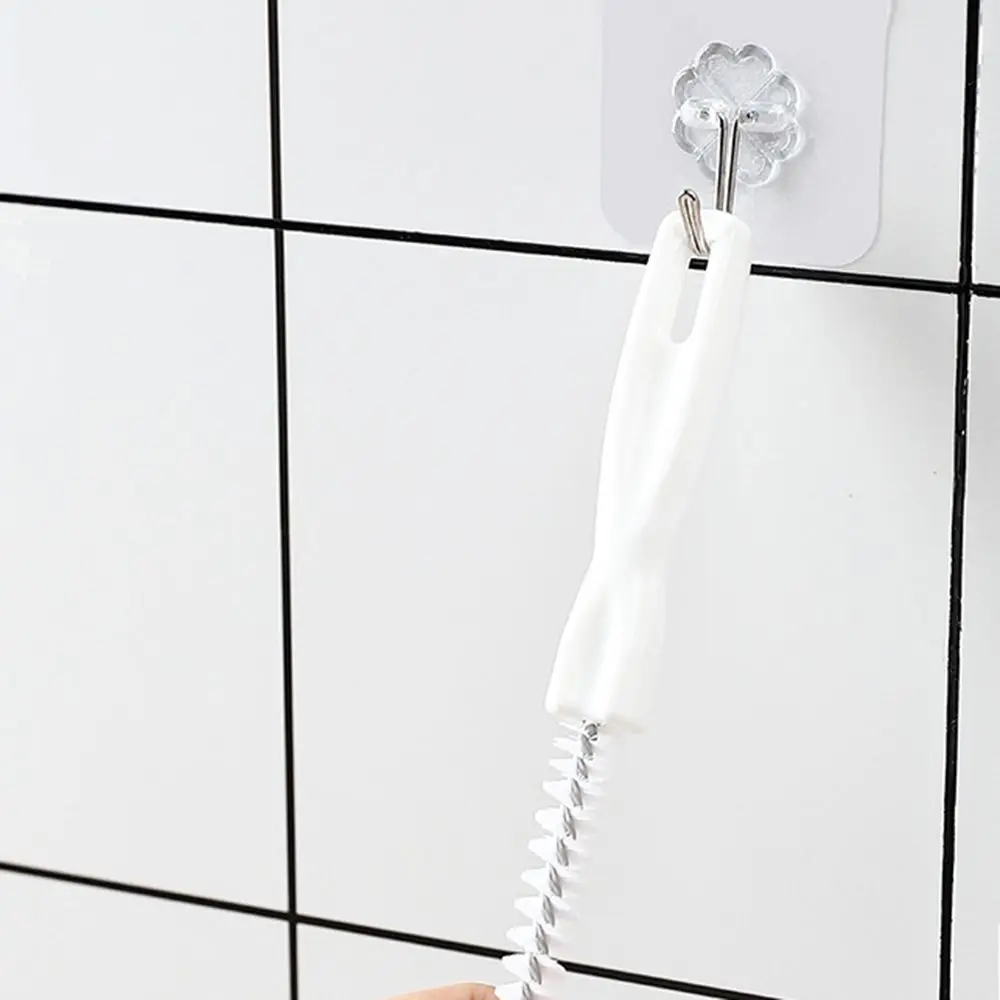 45CM Hair Removal Overflow Drain Tools Bathroom Kitchen Sewer Cleaning Brush Bendable Plumbing Dredge Tool