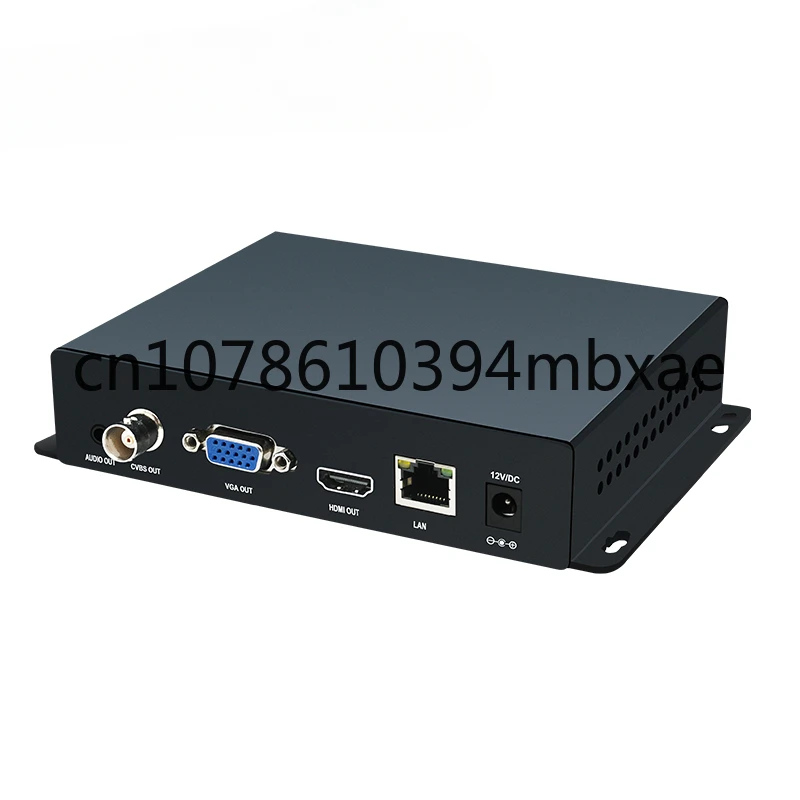 H.265/H.264 Video Decoder 4K Support Server Camera Decoder