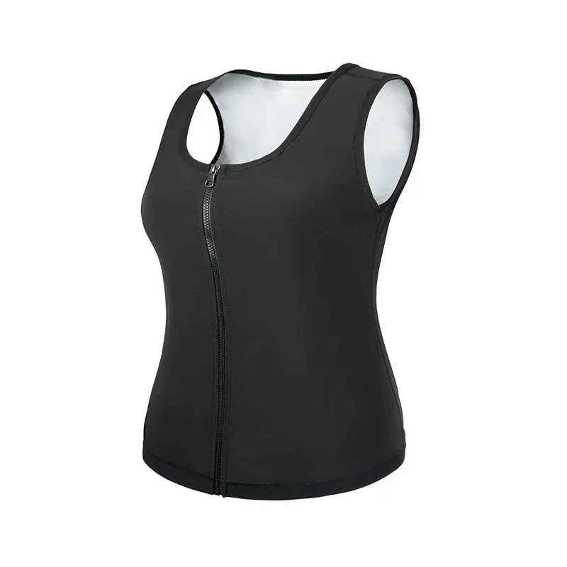 Sauna Sweat Suits Shirt Vest Waist Trainer for Men Compression Workout Shapewear Exercise Gym Clothes Working Out Body Shaper