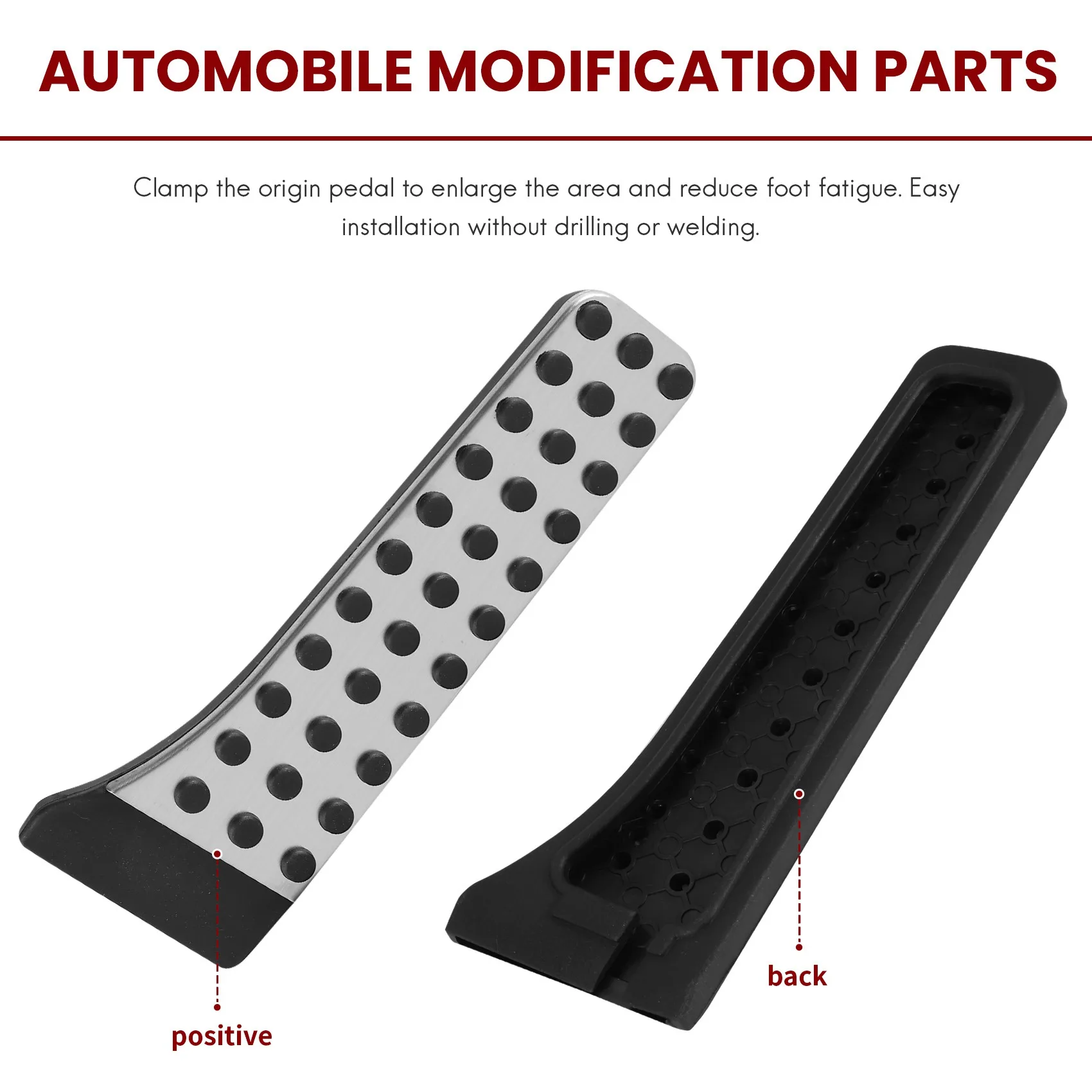

5PC Car Pedal Cover Accessories with Footrest for Mercedes Benz W203 W222 W213 W205 W204 W211 W212 W210 X204 W218car