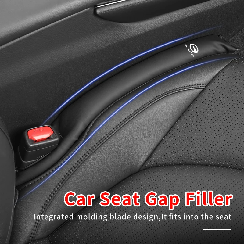 2PCS Car Seat Gap Filler Padding Leather Side Seam Plug For GAC trumpchi GS3 GS4 GS5 GS8 Ga3 Ga4 Ga5 Ga6 Ga8 Gm6 Gm8 M8 M6 AION