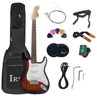 IRIN 22 Frets ST Electric Guitar 39 Inch 6 Strings Maple Body Neck Electric Guitarra With Necessary Guitar Parts & Accessories