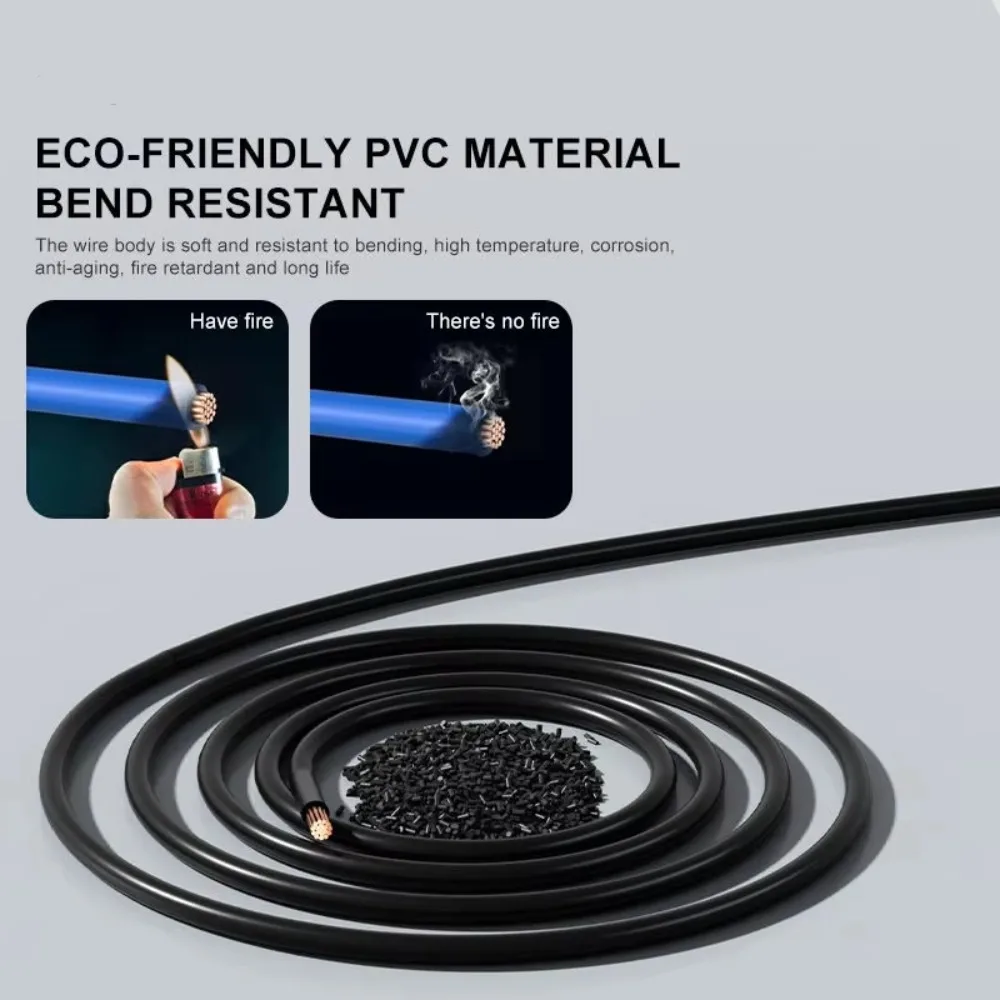 Flexible AC cable, copper cable, insulated wire