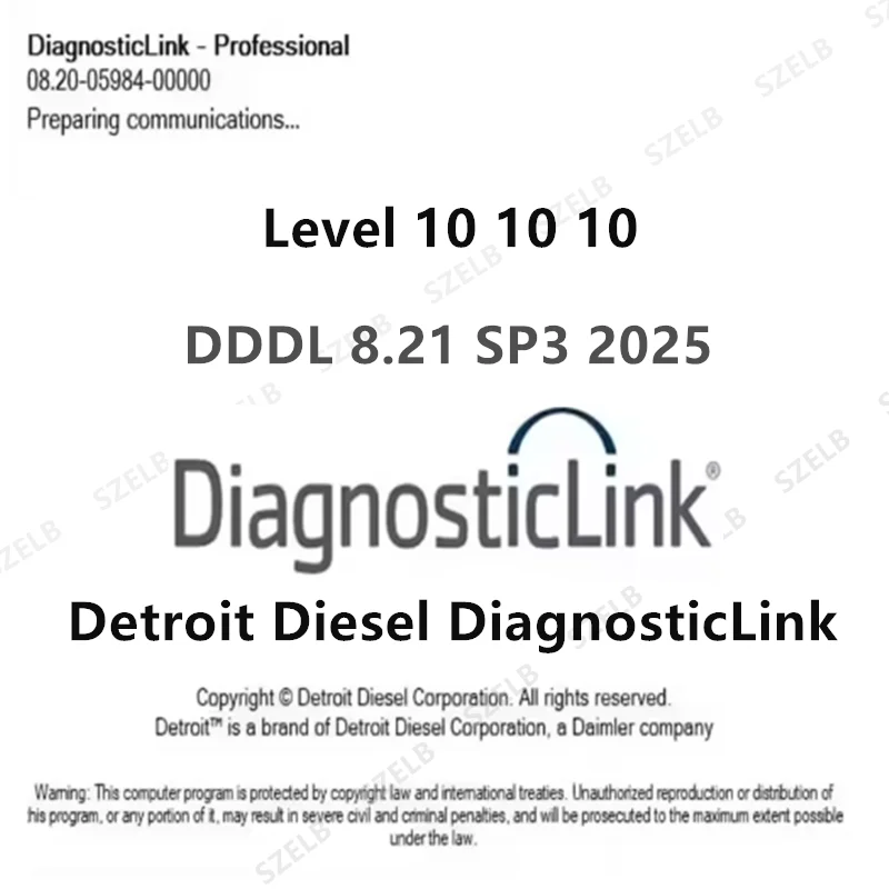 DDDL 8.21 SP3 [05.2025] + DDCT v4.5 + DDRS 6.23 + DDDL BackDoor Detroit Diesel Diagnostic Link Calibration Tool 4 In1